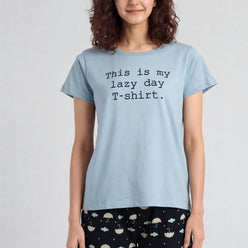 Cotton Printed Lounge T-Shirt