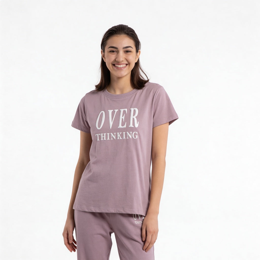 Cotton Printed Lounge T-Shirt