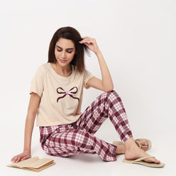 Cotton Printed Lounge T-Shirt