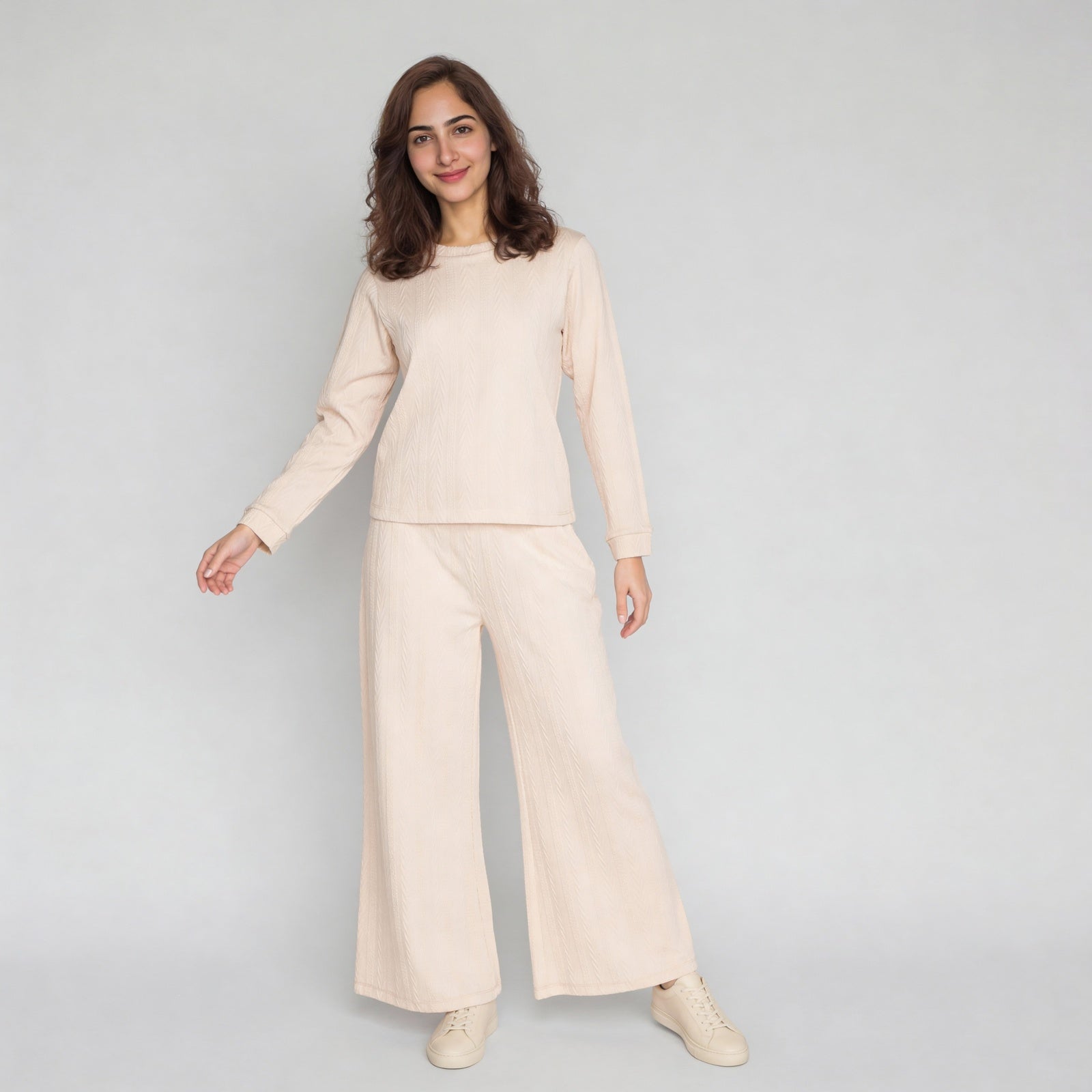 Structured Full Sleeve Lounge T-Shirt