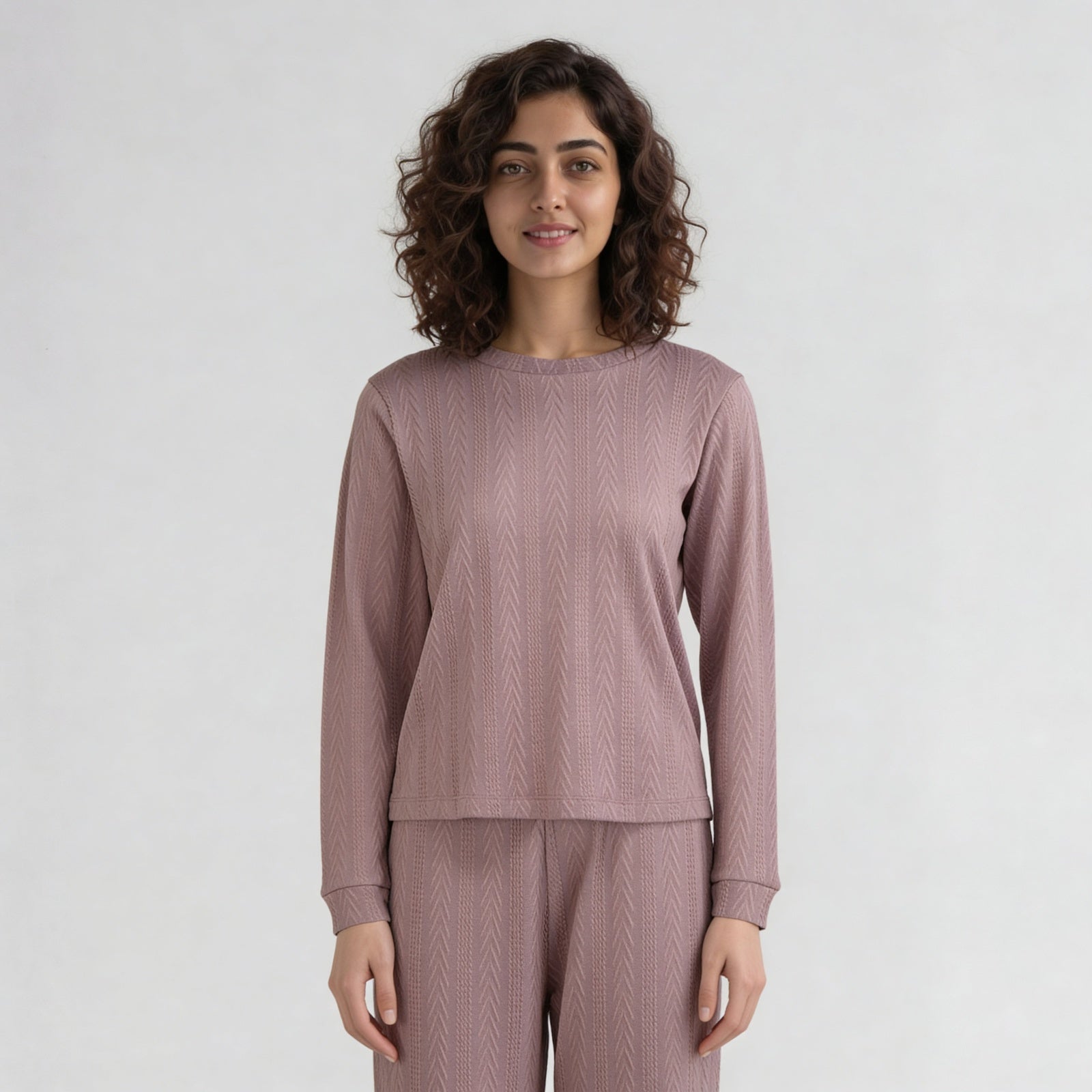 Structured Full Sleeve Lounge T-Shirt