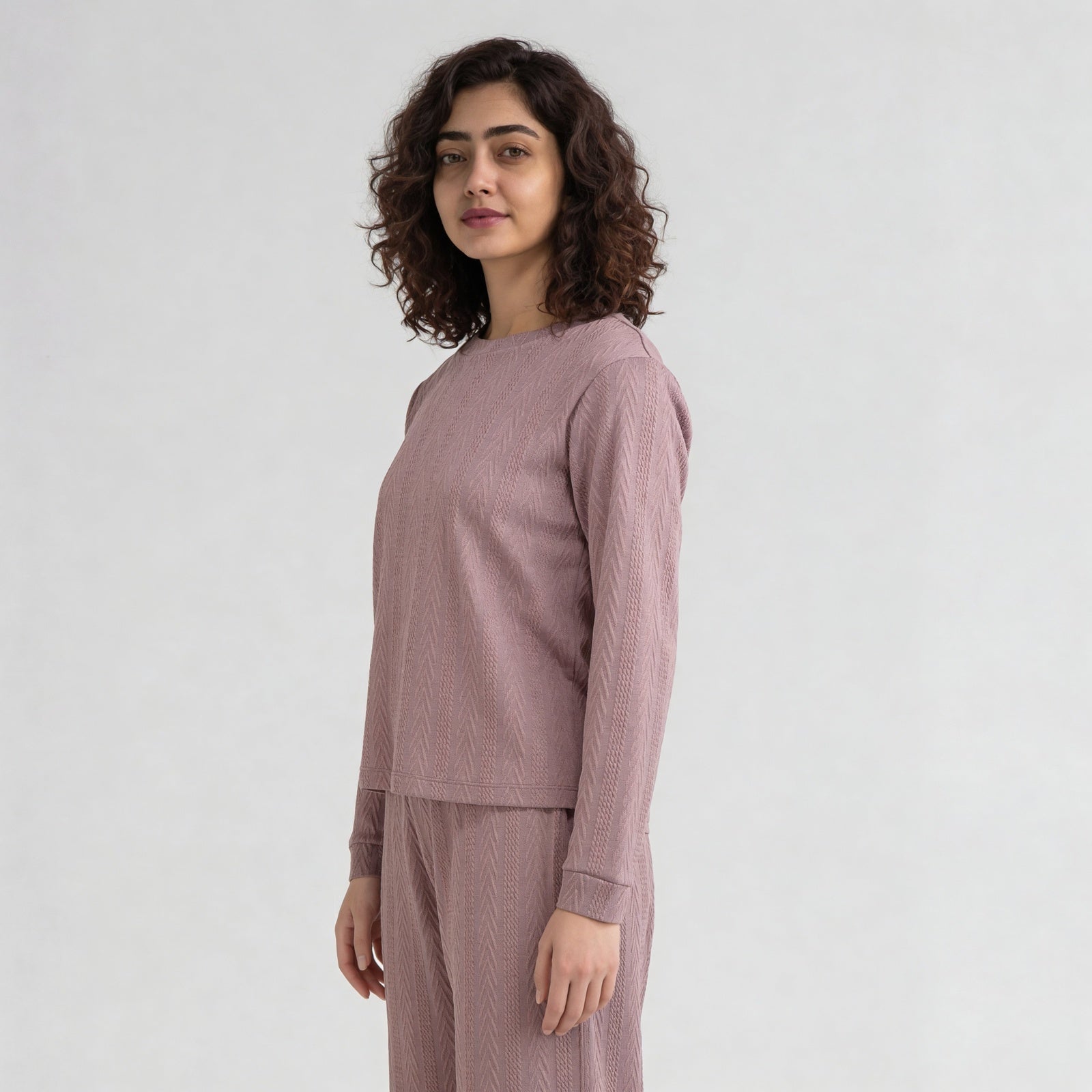 Structured Full Sleeve Lounge T-Shirt