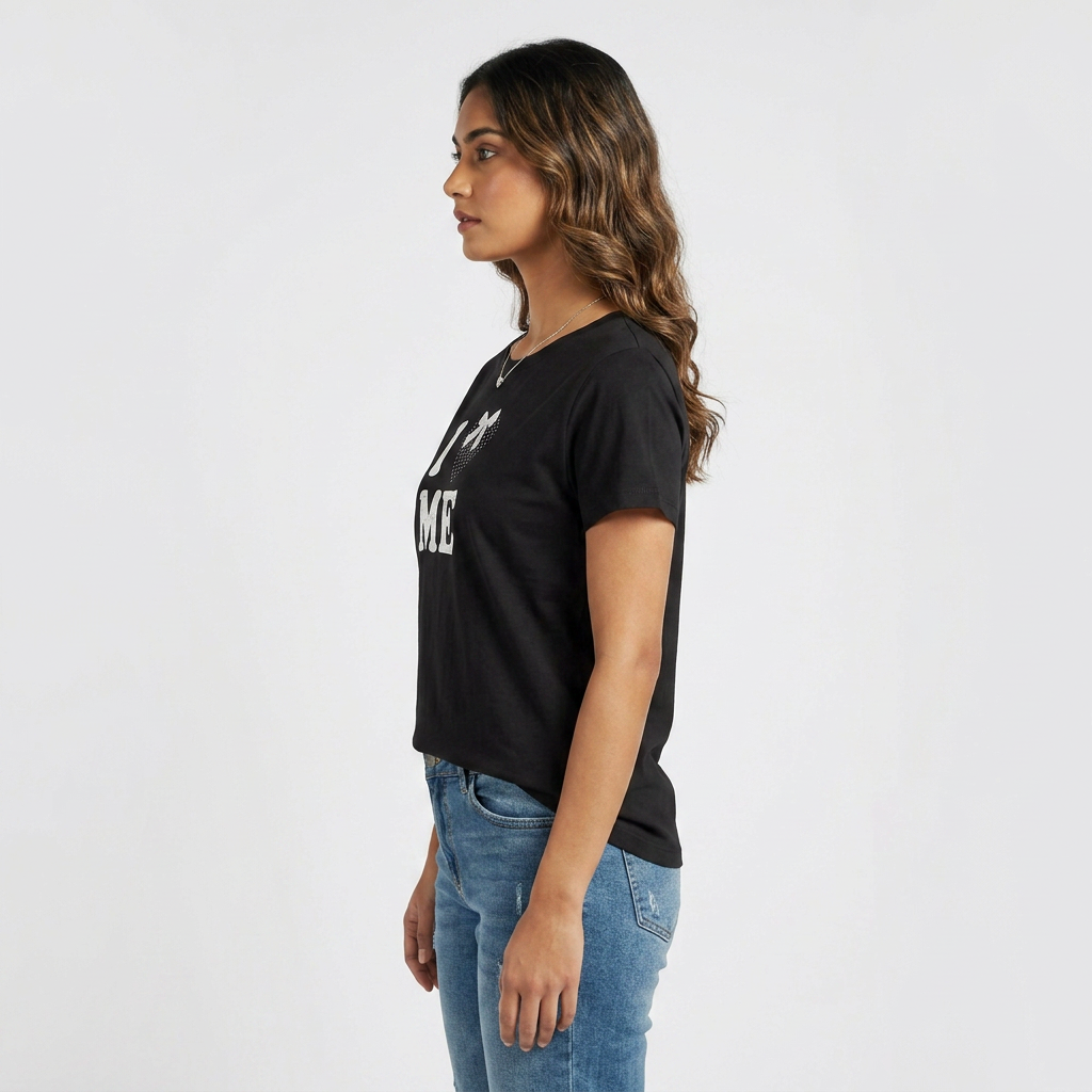 Cotton Printed Lounge T-Shirt