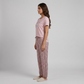 Cotton Embroidered Lounge T-Shirt