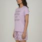 Cotton Printed Lounge T-Shirt