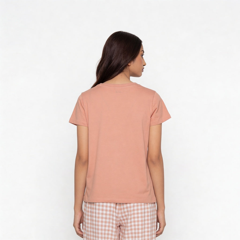 Cotton Printed Lounge T-Shirt
