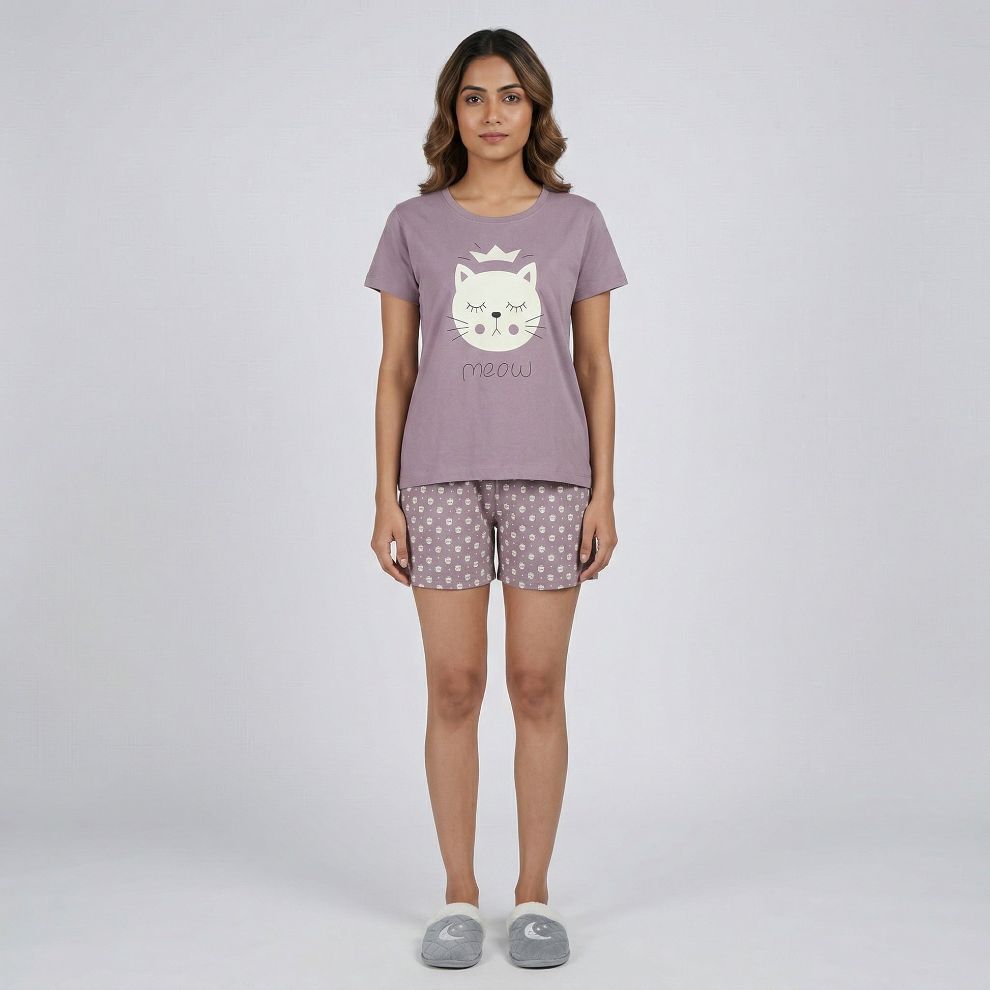 Cotton Printed Lounge T-Shirt