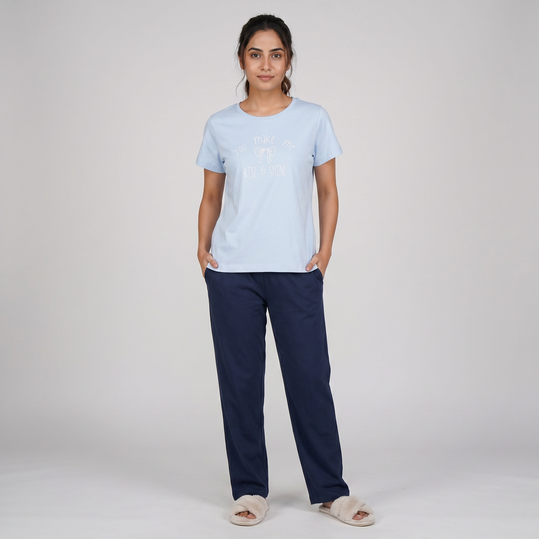 Cotton Printed Lounge T-Shirt