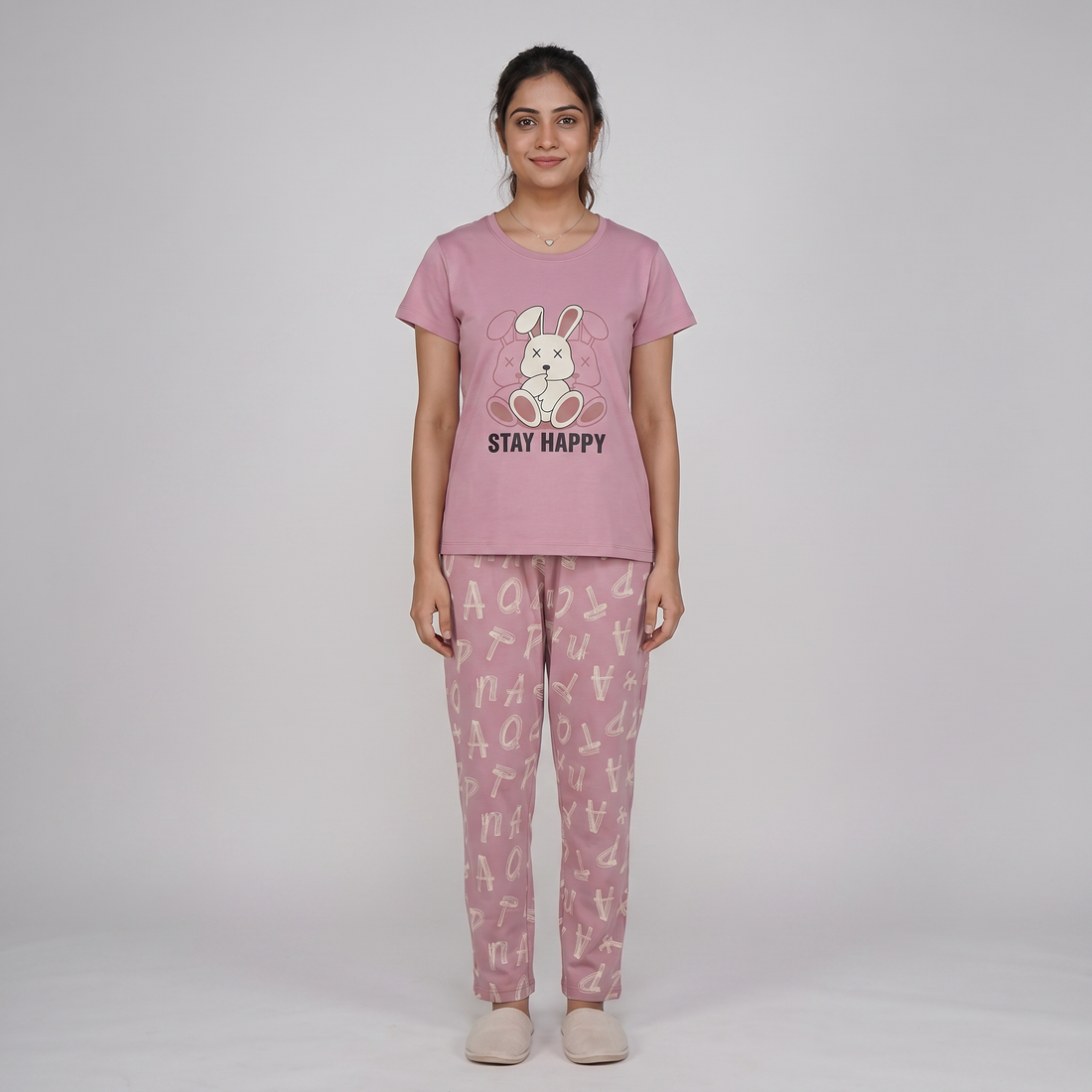 Cotton Printed Lounge T-Shirt