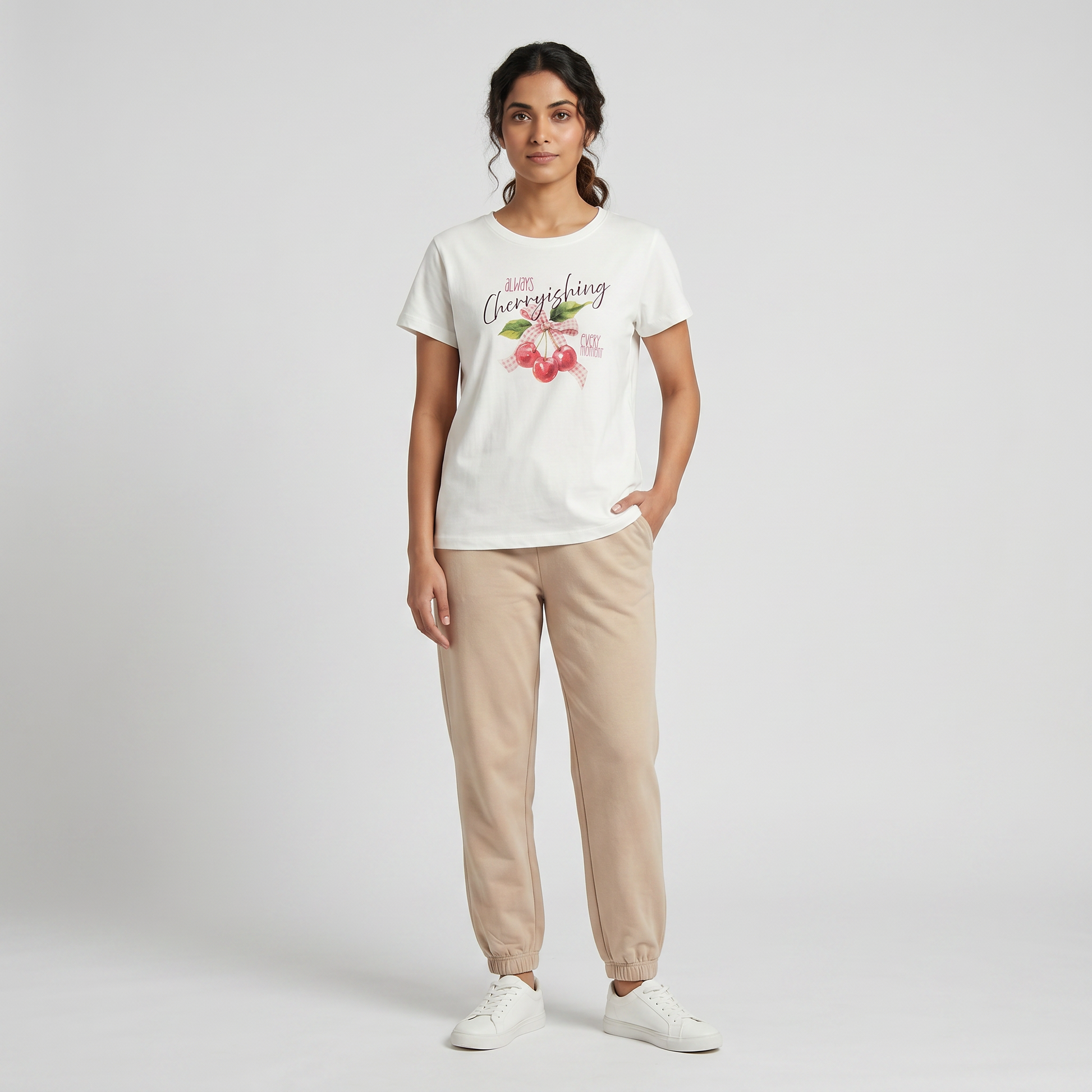 Cotton Printed Lounge T-Shirt