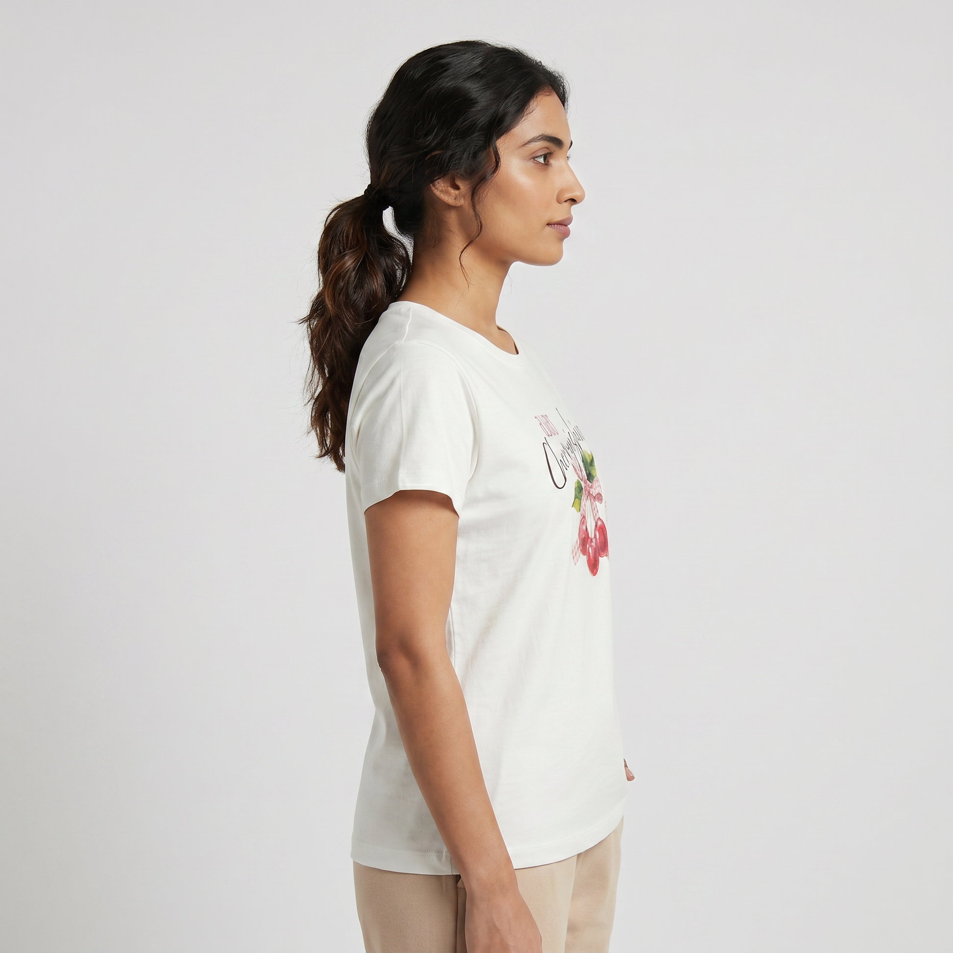 Cotton Printed Lounge T-Shirt
