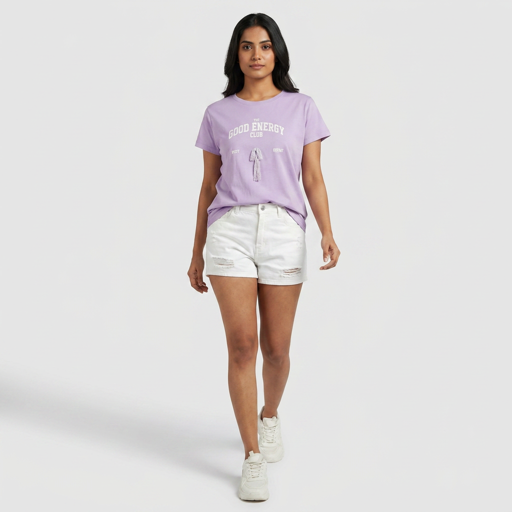 Cotton Printed Lounge T-Shirt