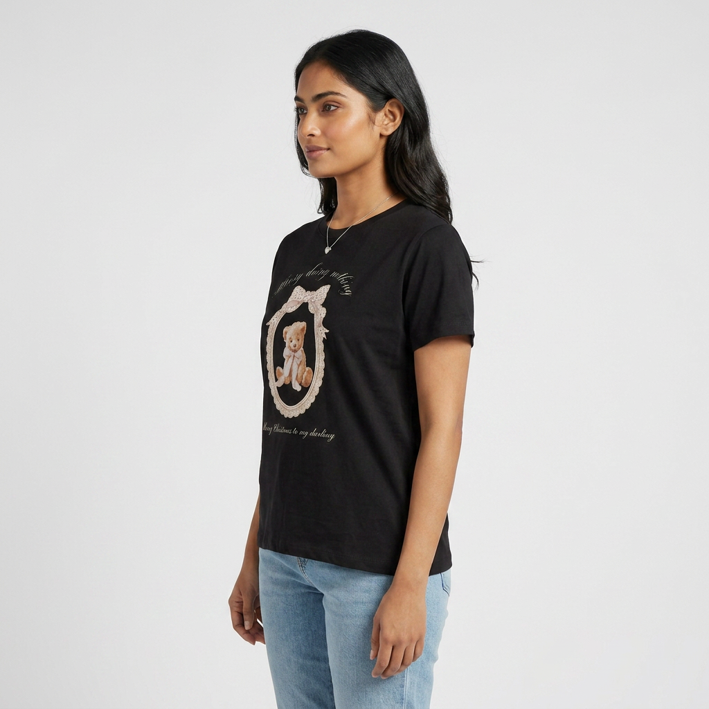 Cotton Printed Lounge T-Shirt