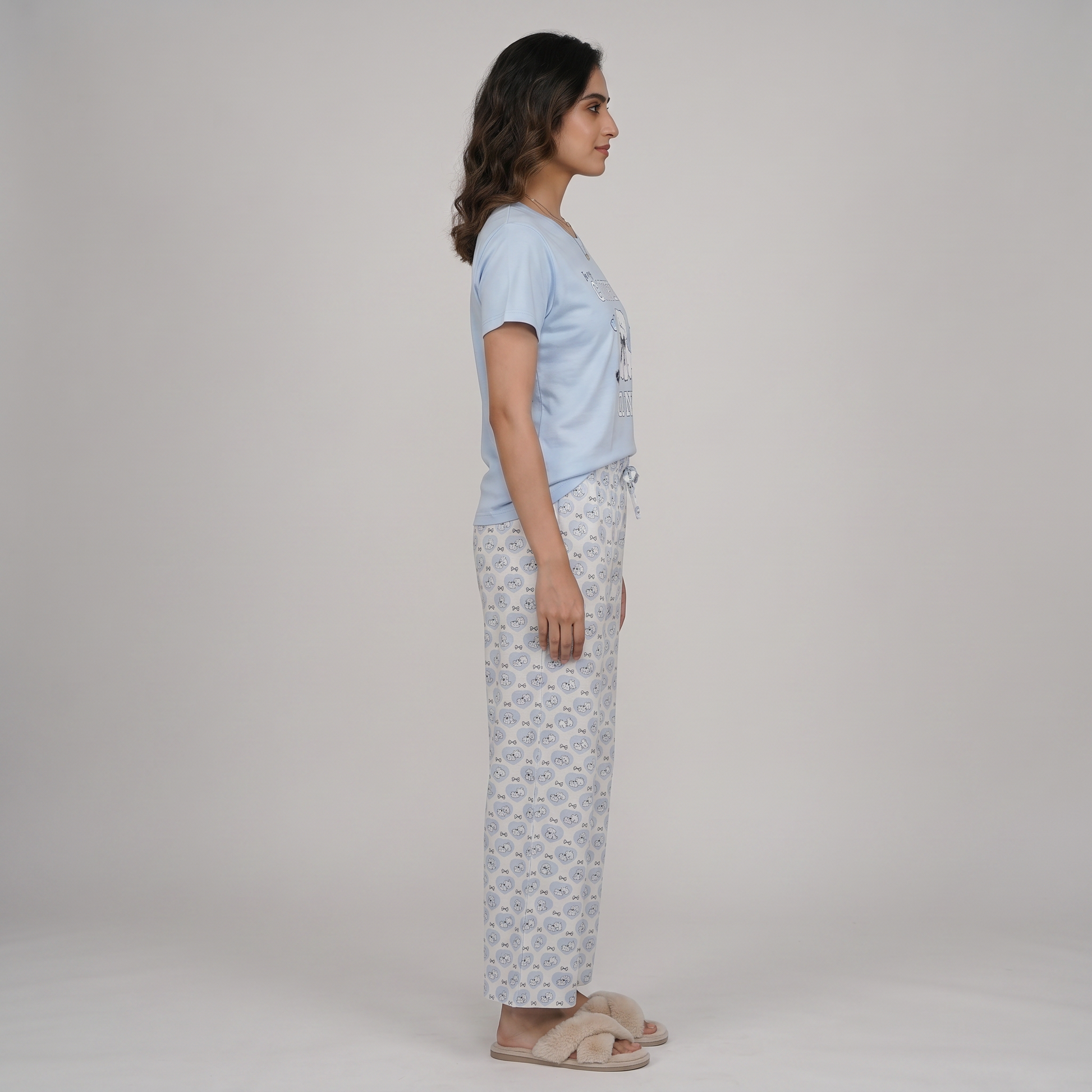 Cotton Printed Lounge T-Shirt
