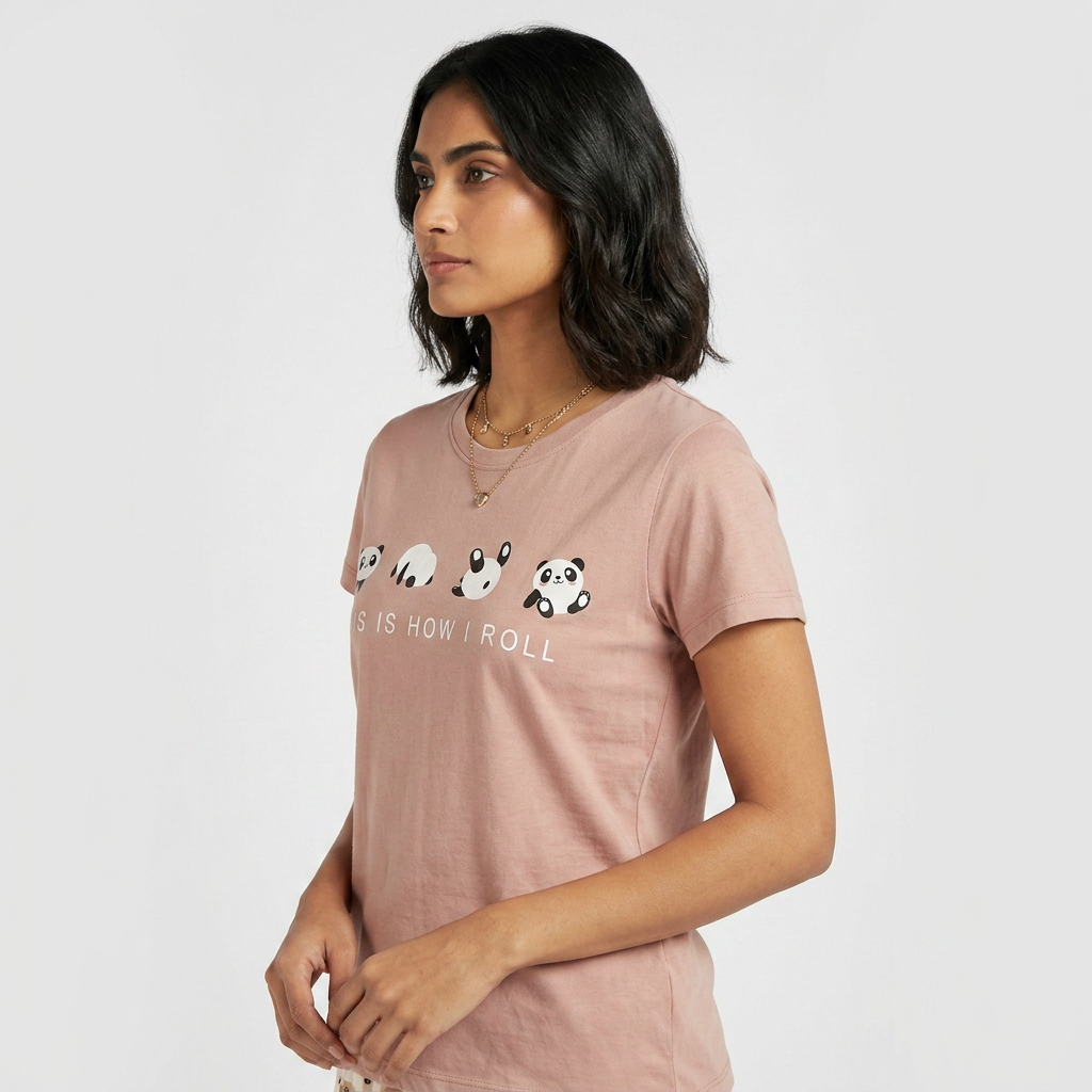 Cotton Printed Lounge T-Shirt