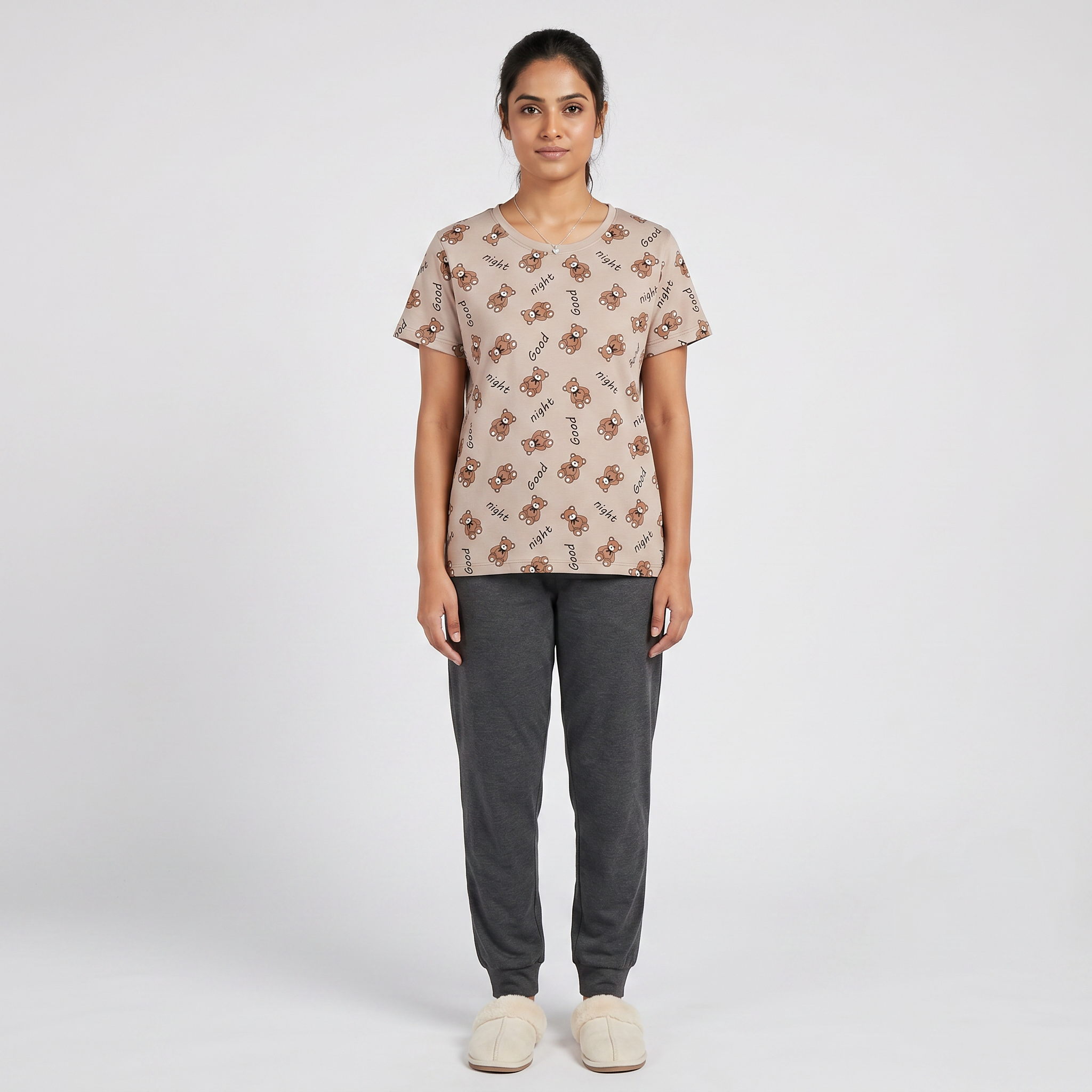 Cotton Printed Lounge T-Shirt