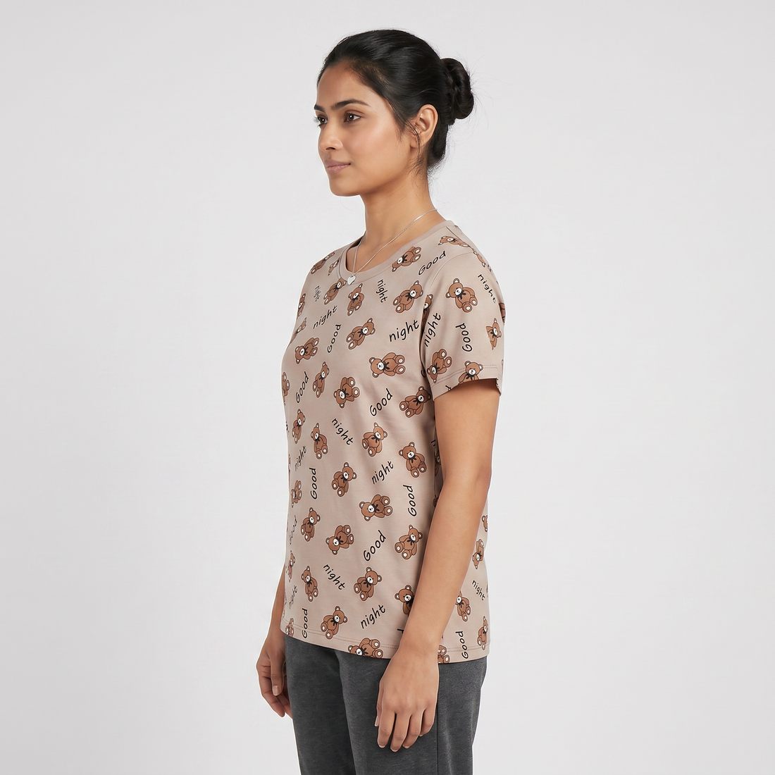Cotton Printed Lounge T-Shirt