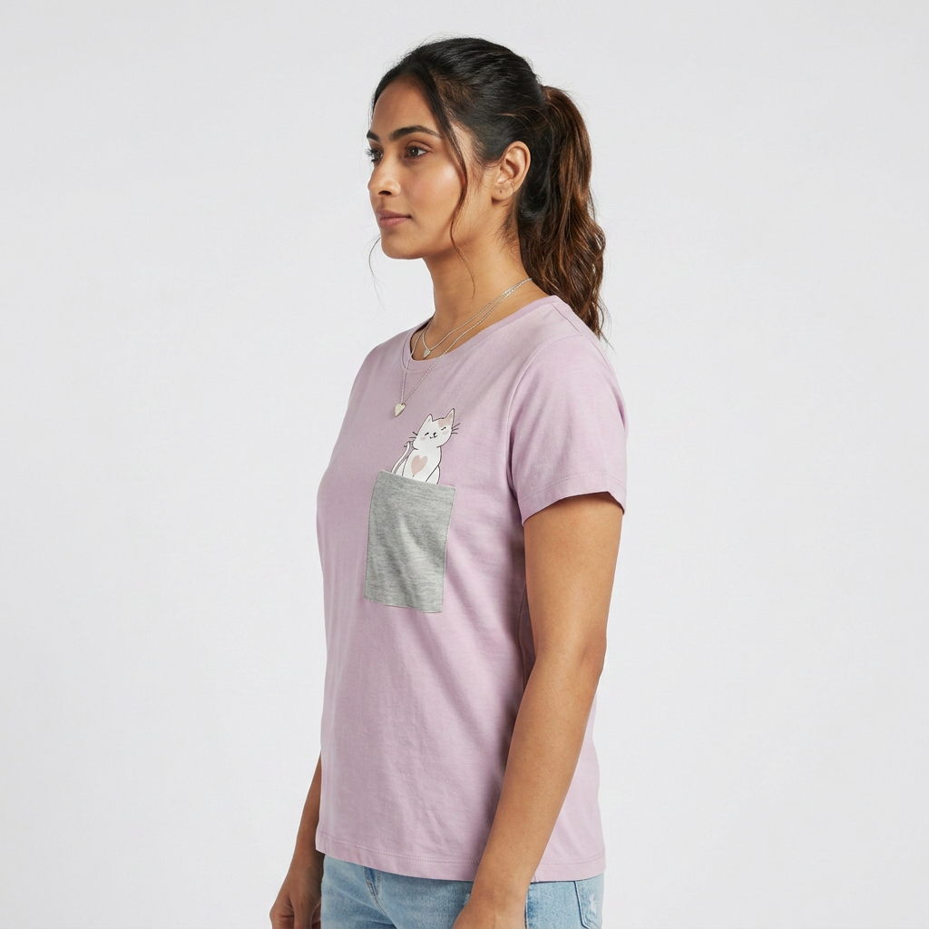 Cotton Printed Lounge T-Shirt