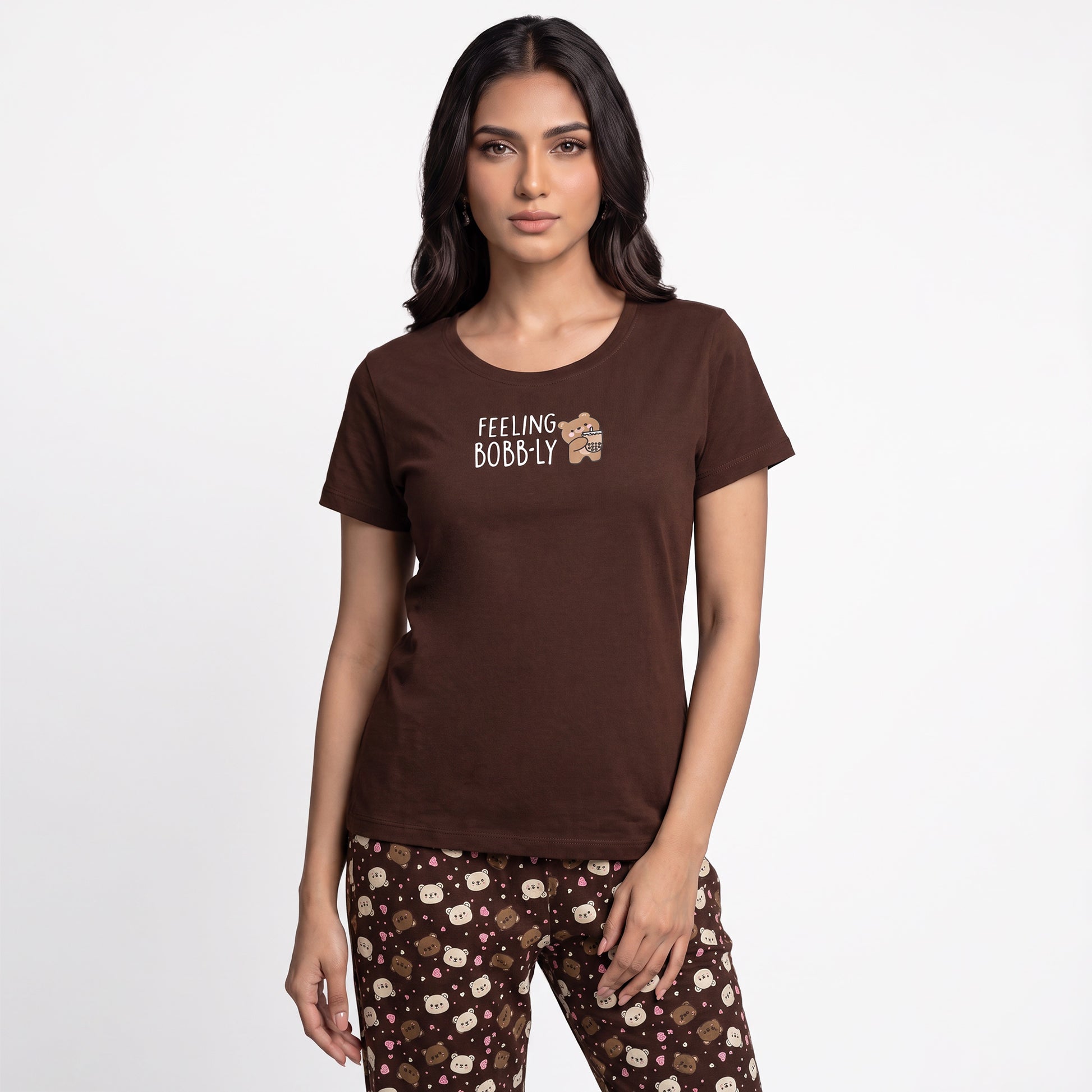 Cotton Printed Lounge T-Shirt