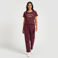 Cotton Printed Lounge T-Shirt