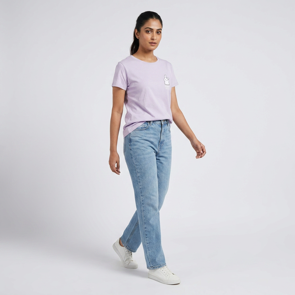 Cotton Printed Lounge T-Shirt