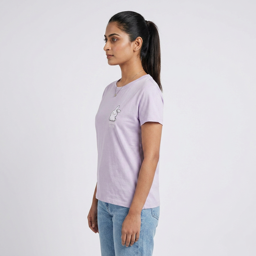 Cotton Printed Lounge T-Shirt