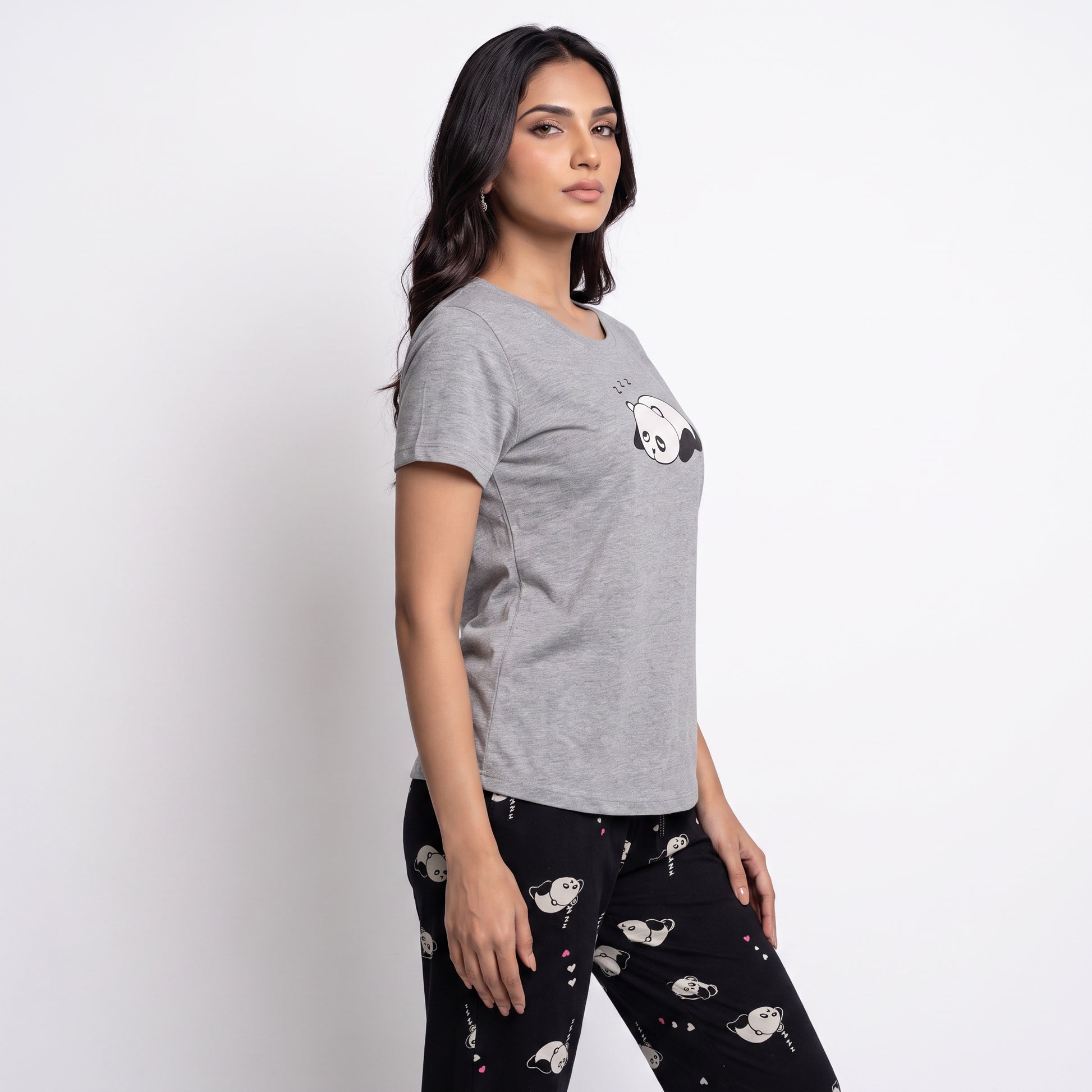 Cotton Printed Lounge T-Shirt