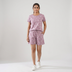 Cotton Printed Lounge T-Shirt