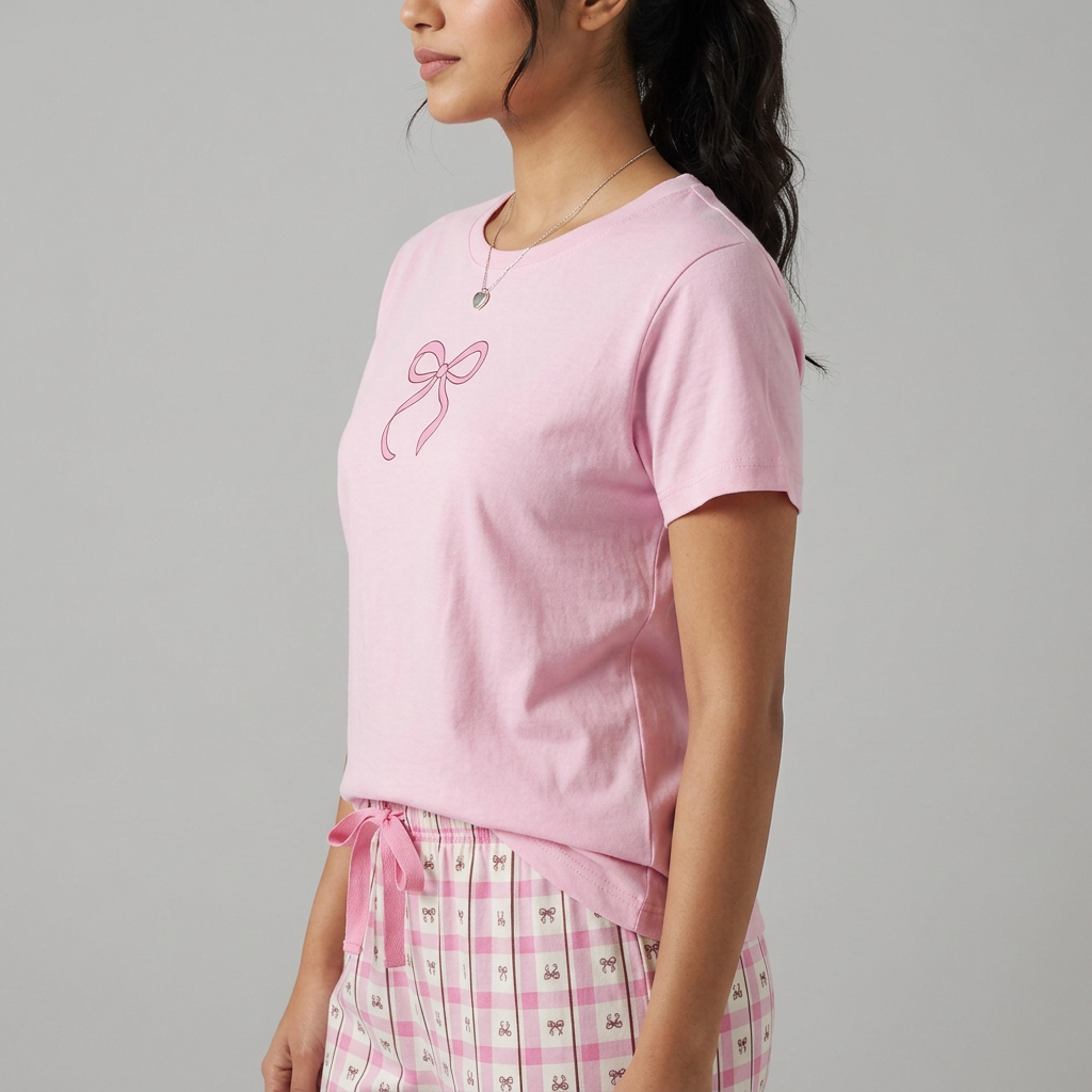 Cotton Printed Lounge T-Shirt