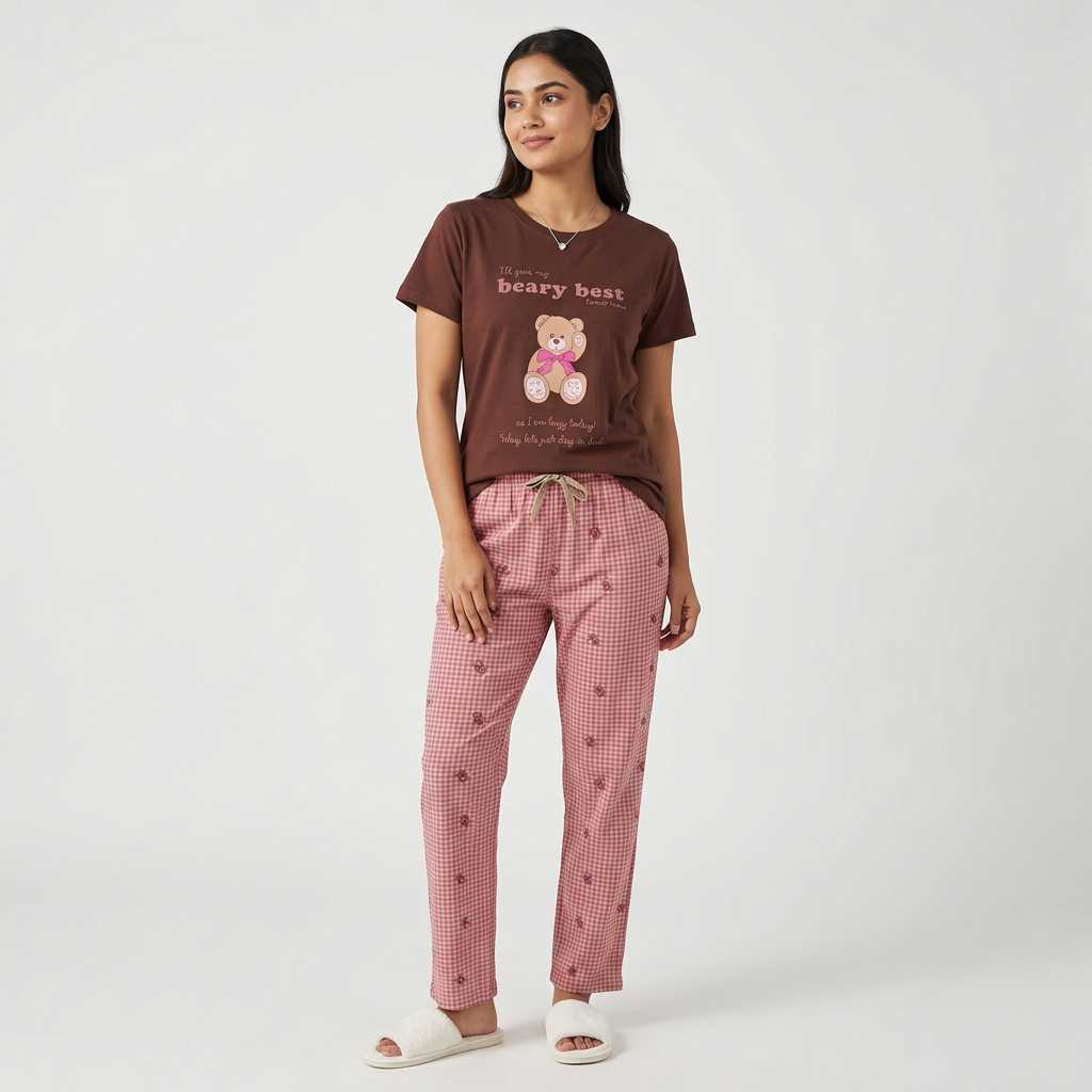 Cotton Printed Lounge T-Shirt