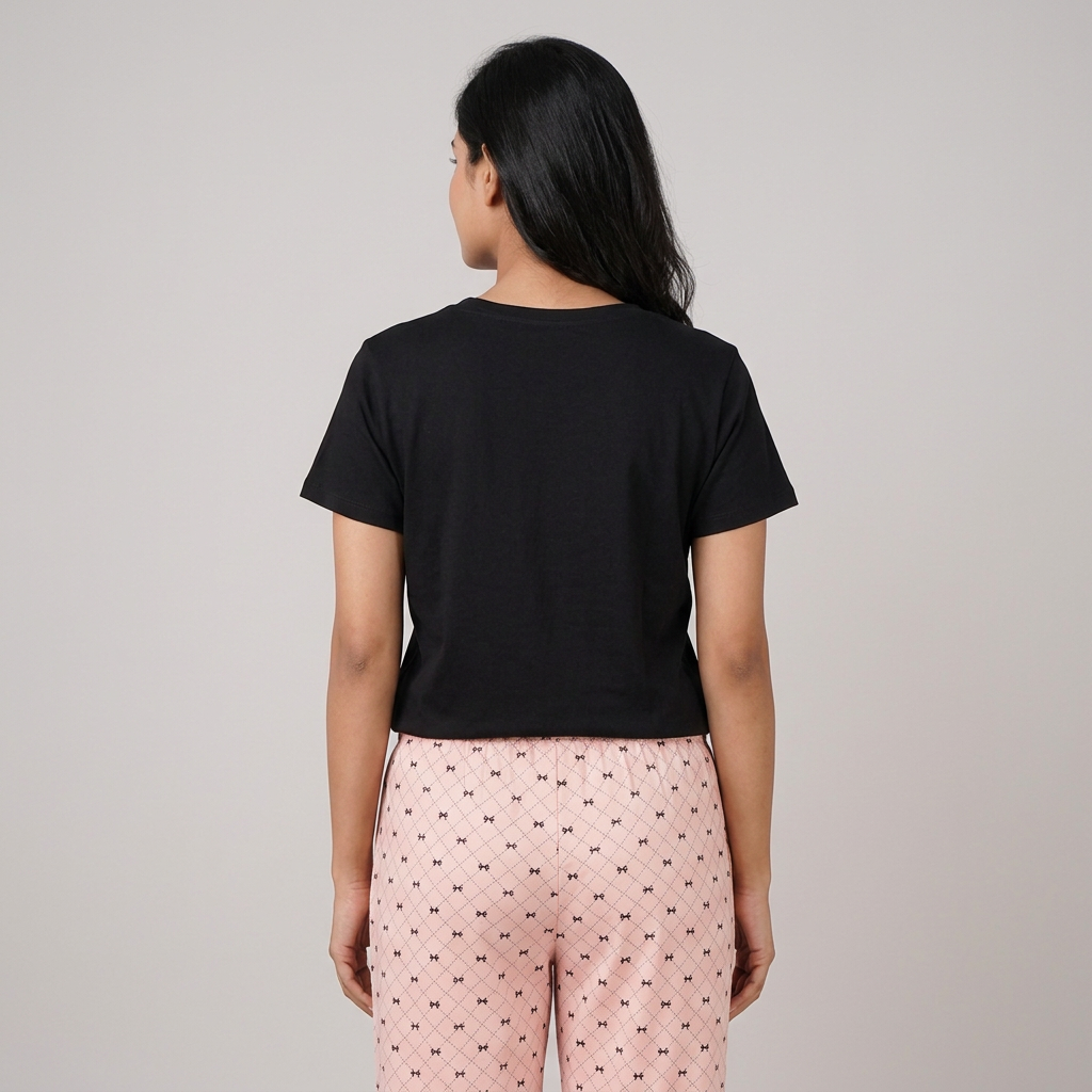 Cotton Printed Lounge T-Shirt