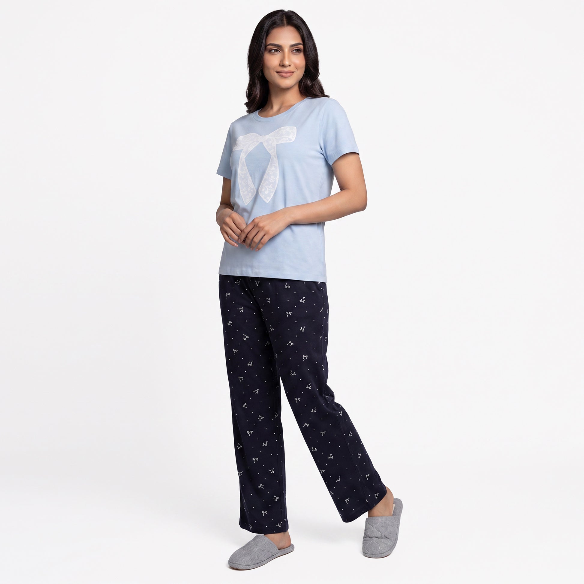 Cotton Printed Lounge T-Shirt