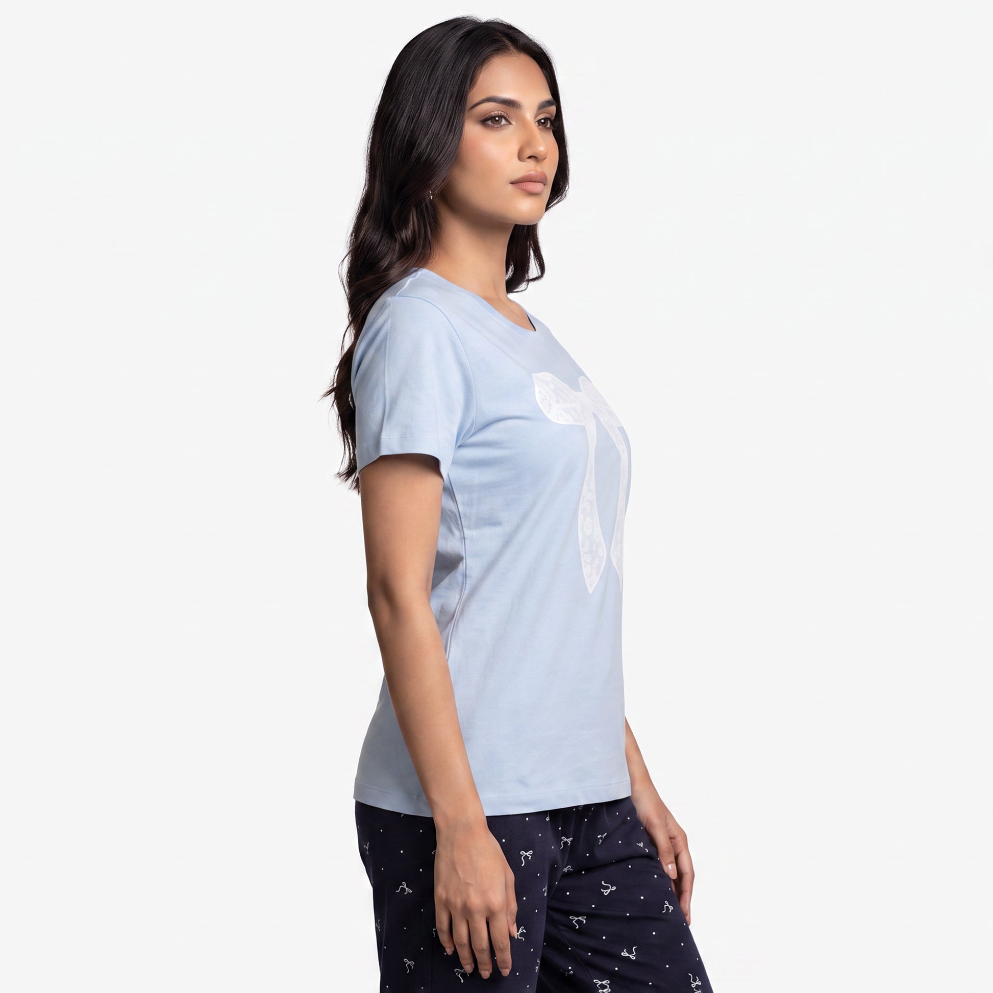 Cotton Printed Lounge T-Shirt