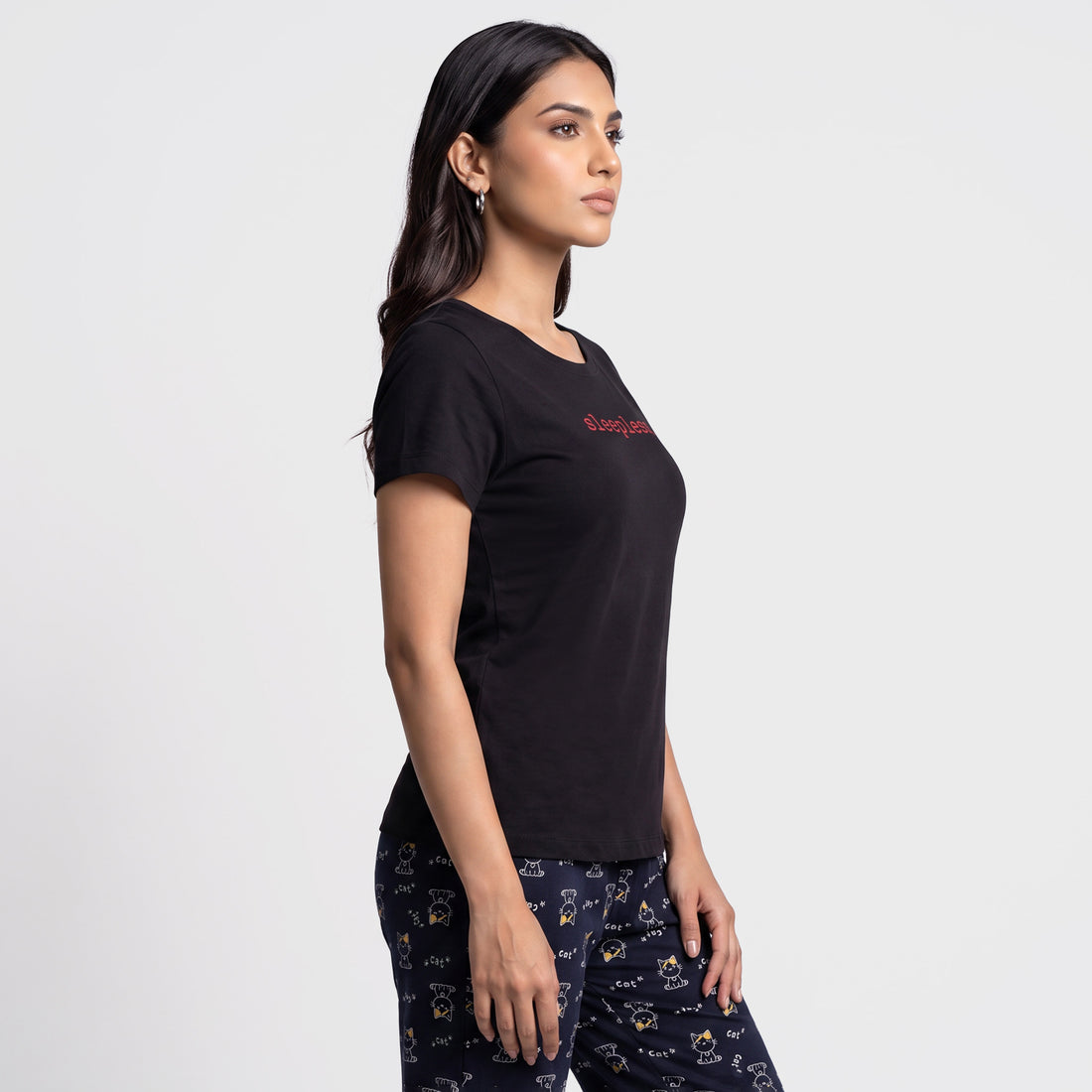 Cotton Printed Lounge T-Shirt