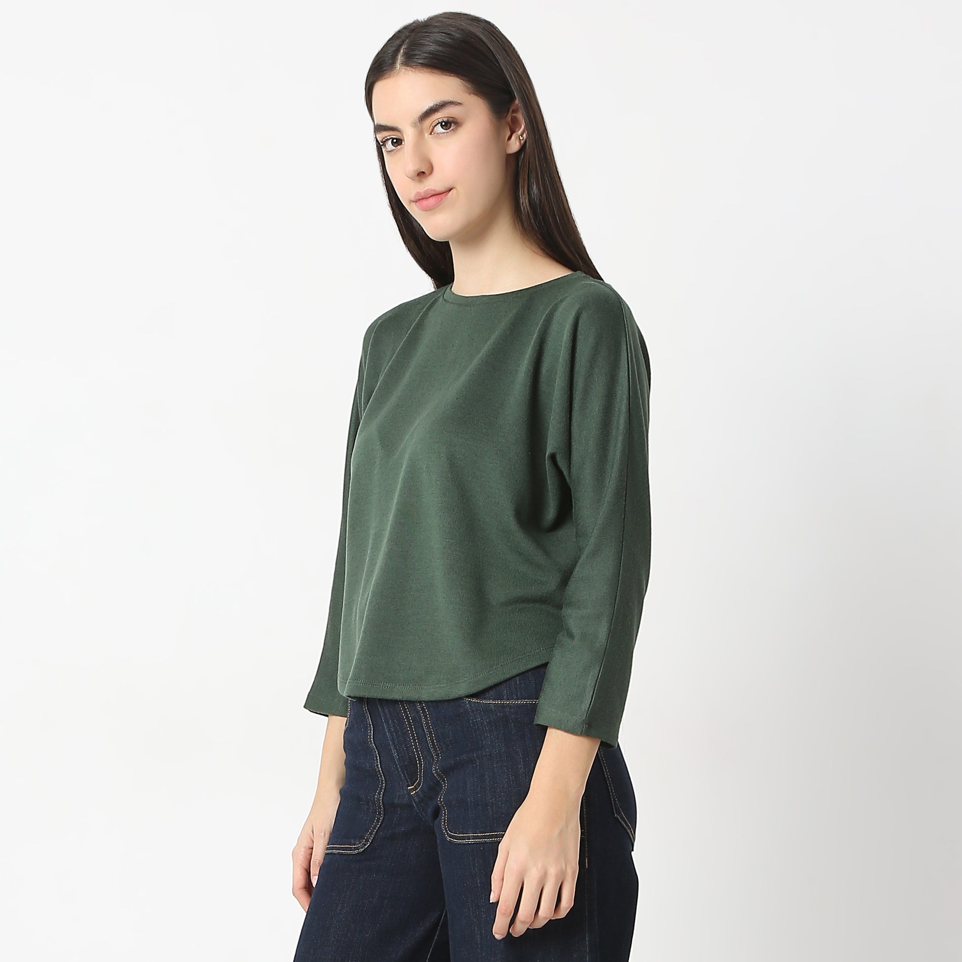 Regular Fit Solid Top