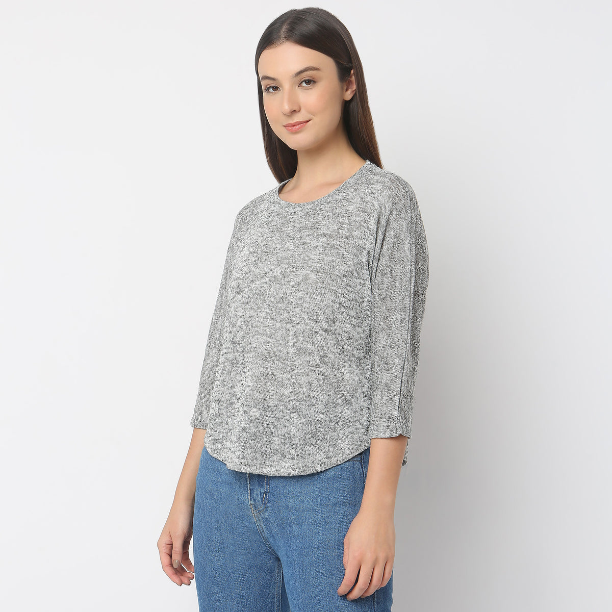 Regular Fit Solid Top