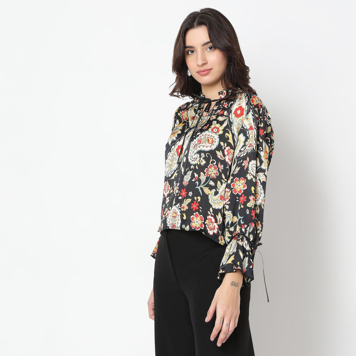 Regular Fit Printed Top