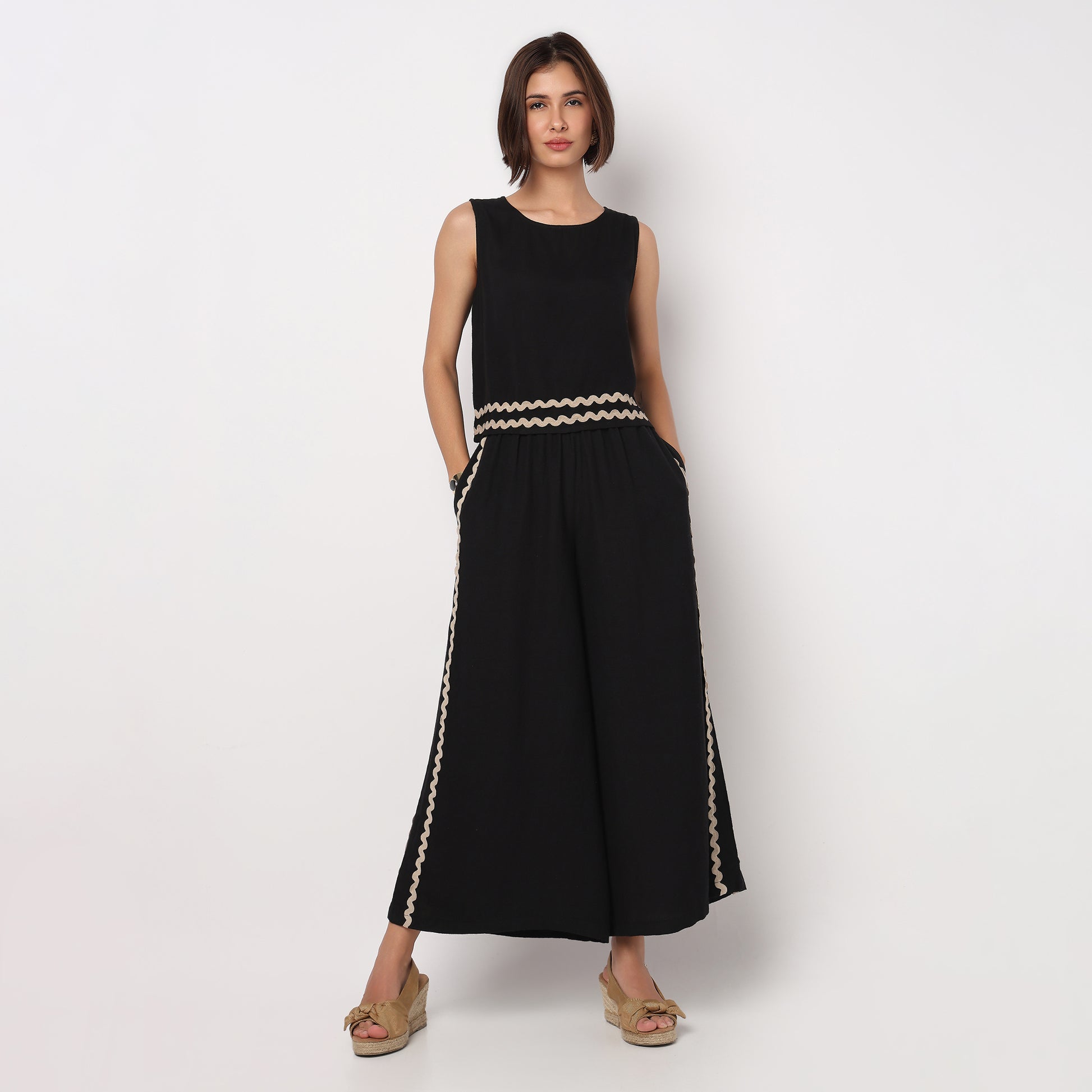 Cotton Sleeveless Top