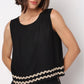 Cotton Sleeveless Top