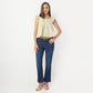 Relaxed Fit Solid Square Neck Regular Length Top