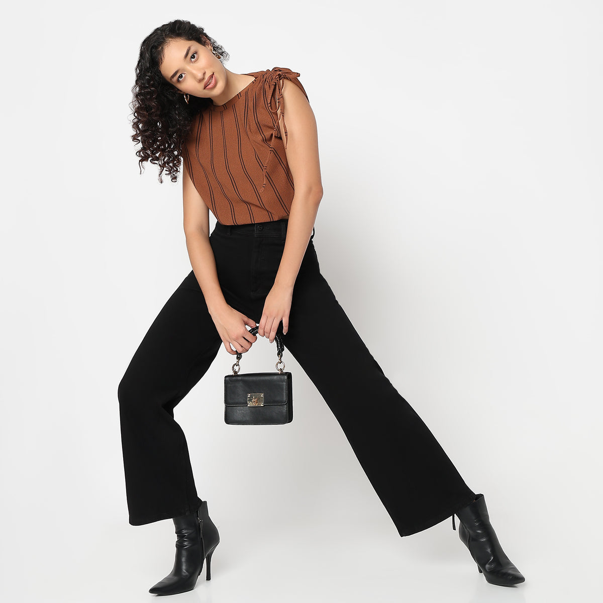 Striped Dolman Sleeve Top