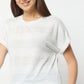 Regular Fit Solid Round Neck Regular Length Top