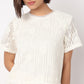 Short Sleeve Lace Top