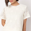 Short Sleeve Lace Top