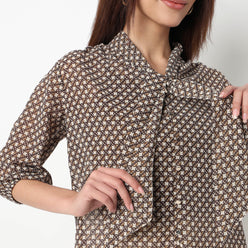 Printed Full Sleeve Top