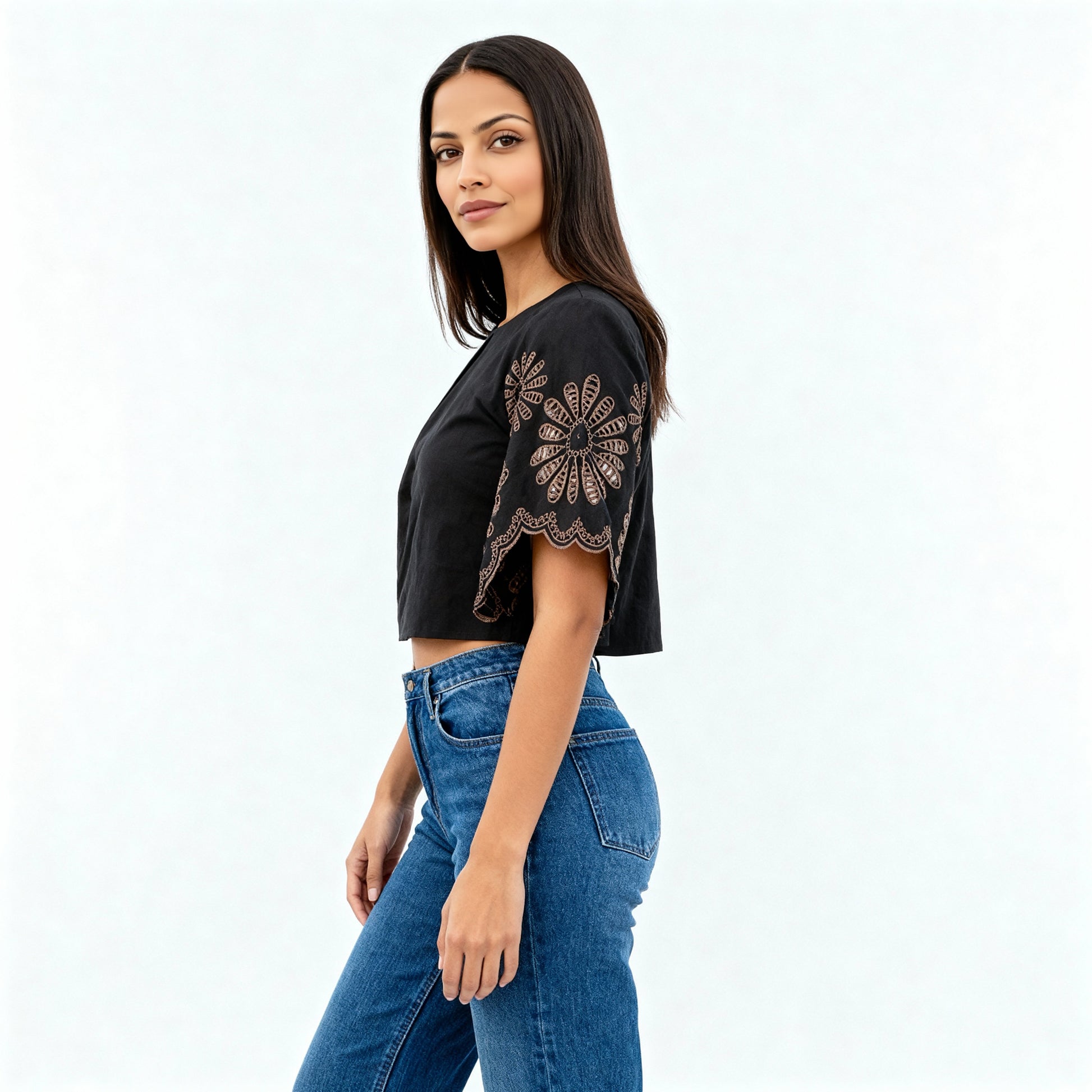 Cotton Floral Top