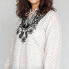Embroidered Woven Top