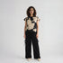 Printed Round Neck Top