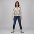 Digital Printed V-Neck Top