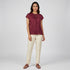 Solid Woven Top